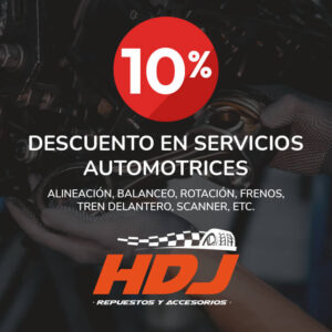 Read more about the article 10% DCTO en Servicios automotrices – HDJ