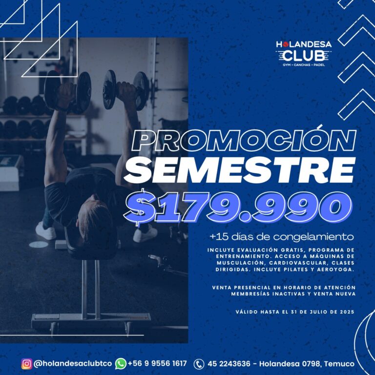 Read more about the article Promoción Semestral Julio 2025