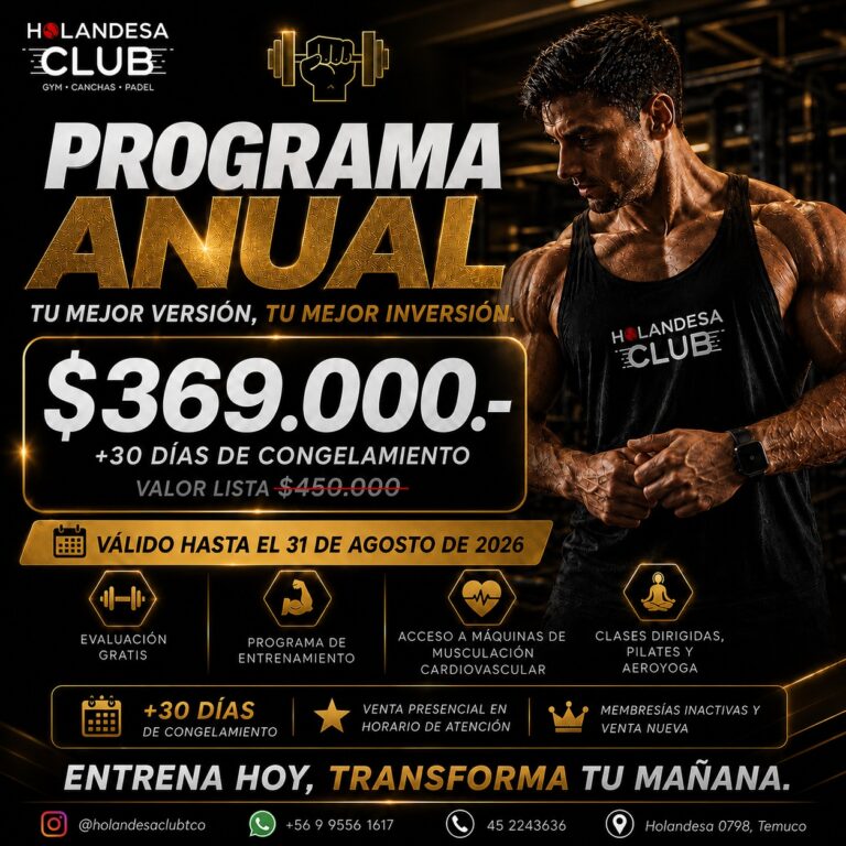 Read more about the article PROMOCIÓN ANUAL AGOSTO 2026